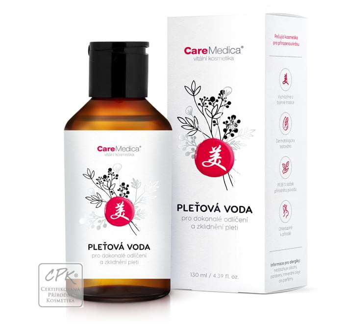 Pleťové vody, čistící pěny