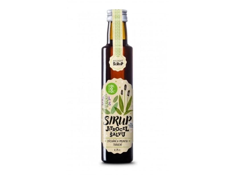 Sirup Jitrocel a šalvěj 250 ml