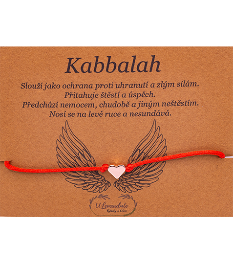 Kabbalah - Srdíčko rosegold