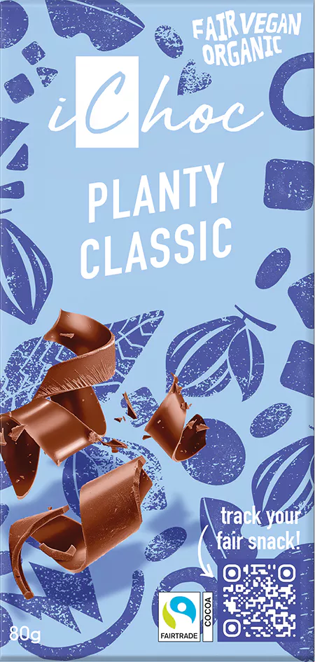 Bio vegan čokoláda classic iChoc
