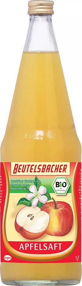 Bio jablečný mošt 100% Beutelsbacher 1 l