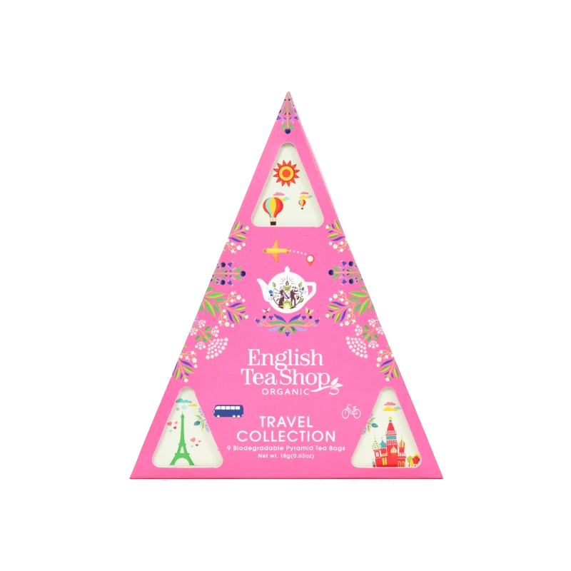 Shanghai Cestovní čaje, 9 pyramidek, syp. čaj, BIO