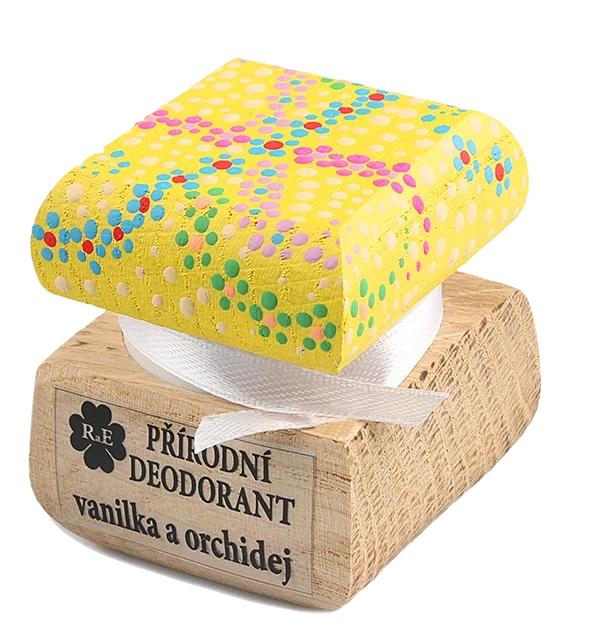 Přírodní deodorant - vanilka a orchidej