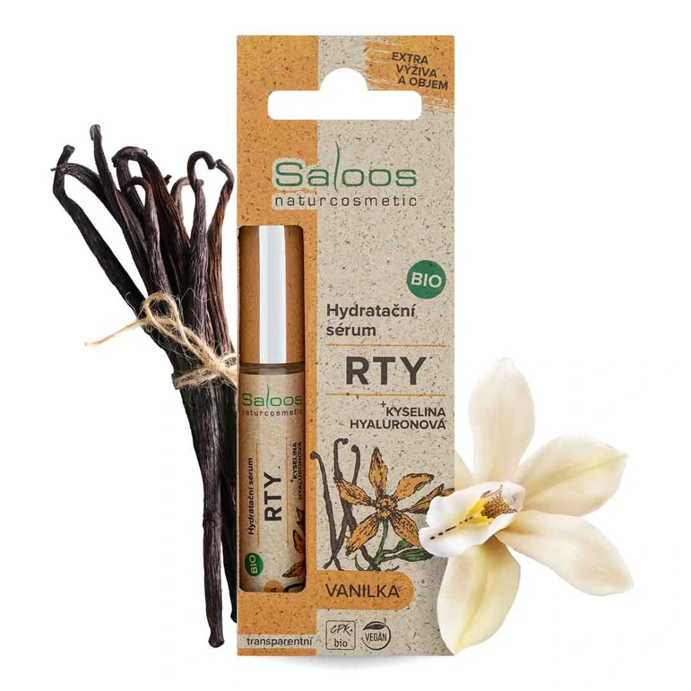 Bio Hydratační sérum na rty – Vanilka