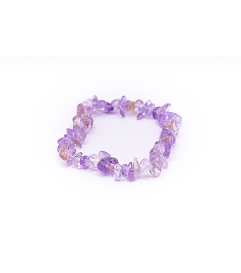 Náramek z minerálních zlomků - Ametrin