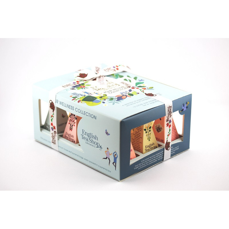 Wellness kolekce čajů 12 pyramidek