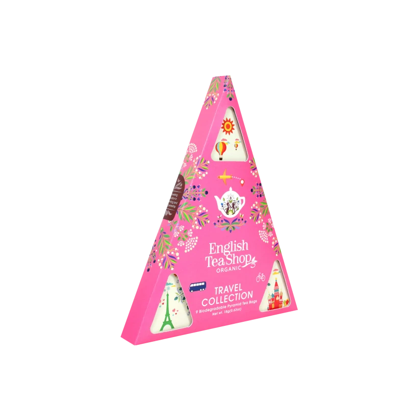Shanghai Cestovní čaje, 9 pyramidek, syp. čaj, BIO