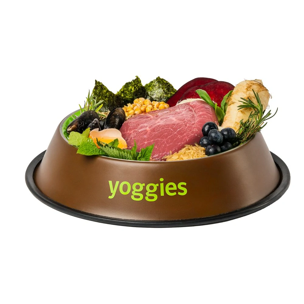 2 kg Yoggies Kozí maso&zelenina, hypoalergenní minigranule lisované za studena s probiotiky