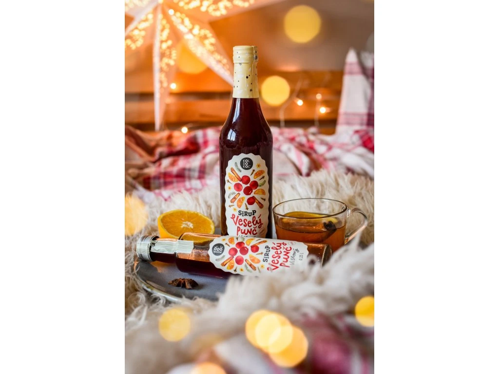 Višňový veselý punč sirup 500 ml