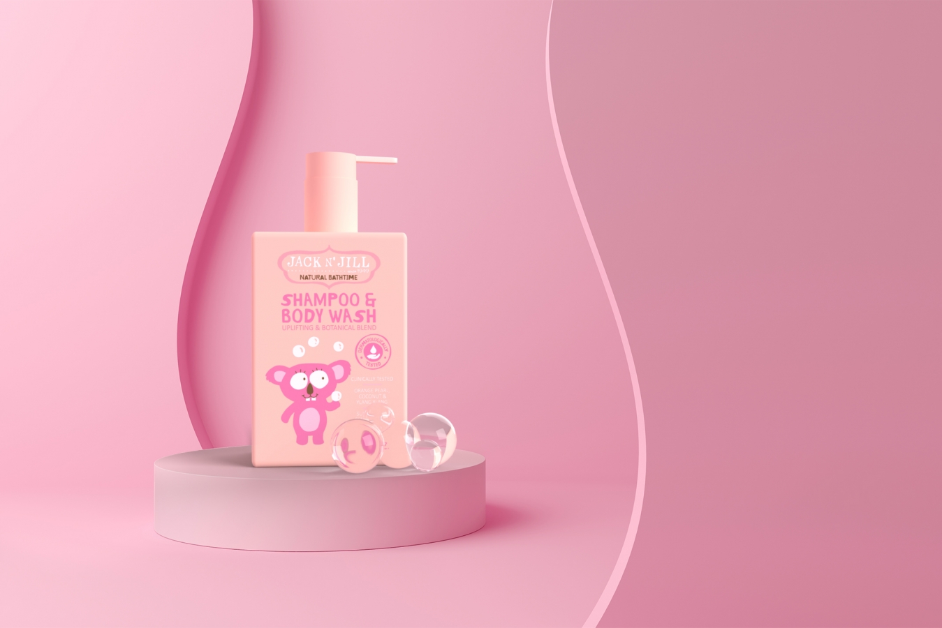 Šampon a sprchový gel Jack N´Jill