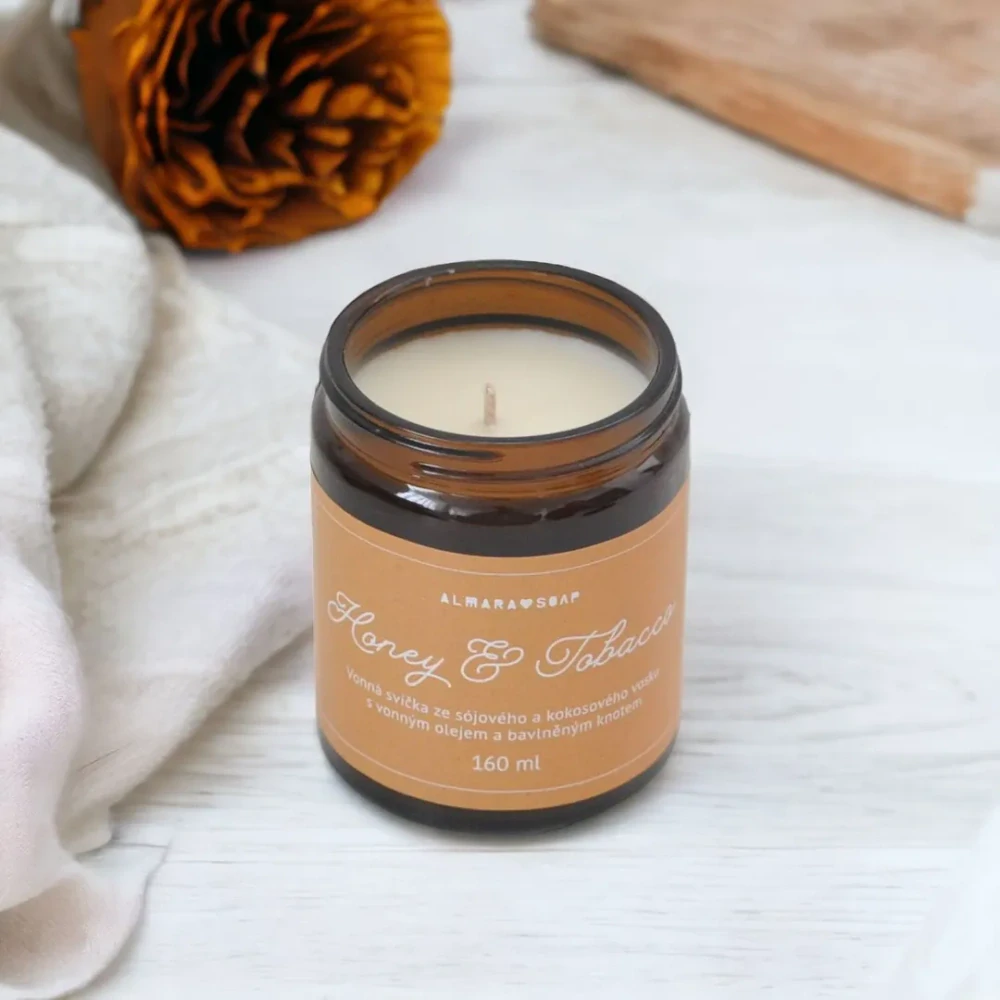 Vonná svíčka Honey & Tobacco