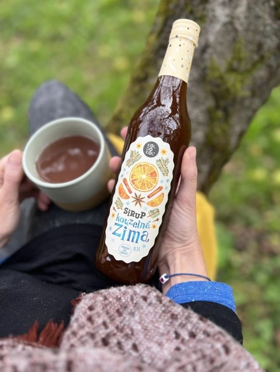 Sirup KOUZELNÁ ZIMA 500 ml