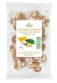 Zázvorové s pomerančovou příchutí