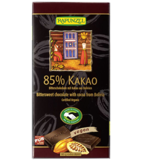 Bio hořká čokoláda 85% 