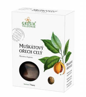 Muškátový ořech celý