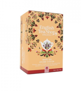 Bílý čaj s liči a kakaem