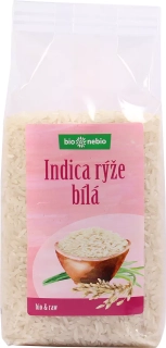 Bio rýže indica bílá Bionebio