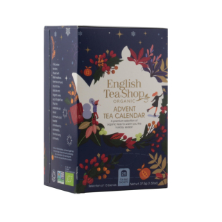 Modrý čajový adventní kalendář 25 sáčků