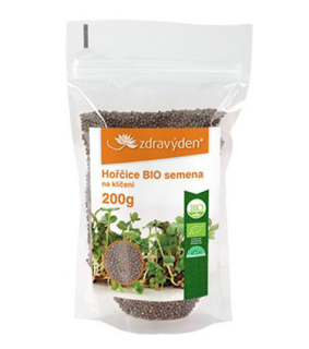 Hořčice BIO - semena na klíčení 