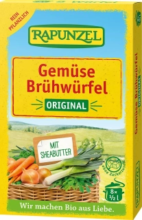 Bio zeleninový vývar v kostce Rapunzel