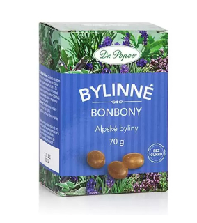 Bylinné bonbony Alpské byliny
