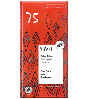 Bio hořká čokoláda 75% s kokosovým cukrem