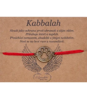 Kabbalah - Psí tlapka bronzová 