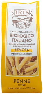 Bio penne semolina IRIS 