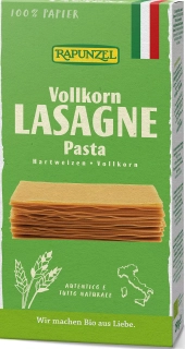 Bio lasagne celozrnné RAPUNZEL