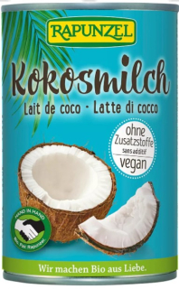 Bio kokosové mléko RAPUNZEL 400 ml