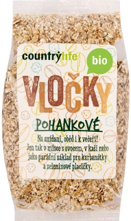 Bio pohankové vločky COUNTRY LIFE 
