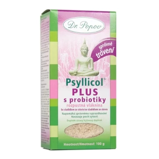 Psyllicol® PLUS s probiotiky Dr. Popov
