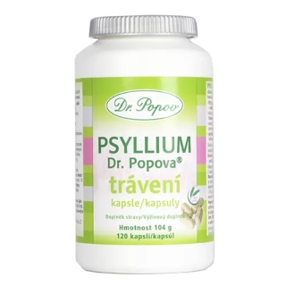 Psyllium Dr. Popova TRÁVENÍ kapsle