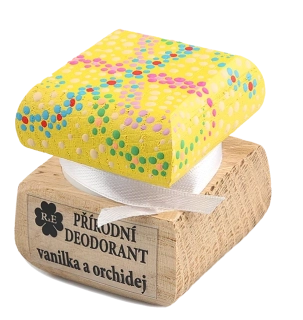 Přírodní deodorant - vanilka a orchidej