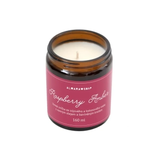 Vonná svíčka Raspberry Amber 