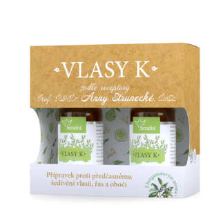 Vlasy K - proti předčasnému šedivění
