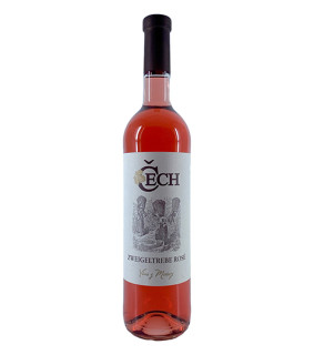 Zweigeltrebe rosé, moravské zemské víno